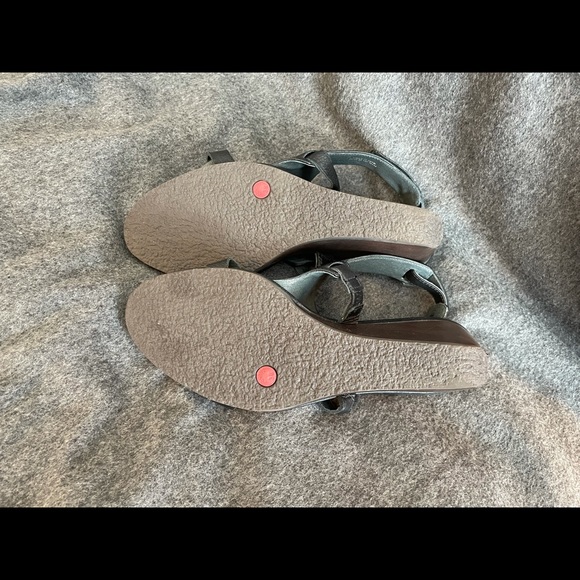 Camper black leather wedge ladies sz 38/7.5 EUC - Picture 3 of 4